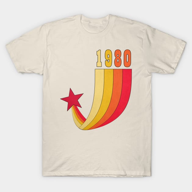 Vintage 1980 T-Shirt by Nerd_art